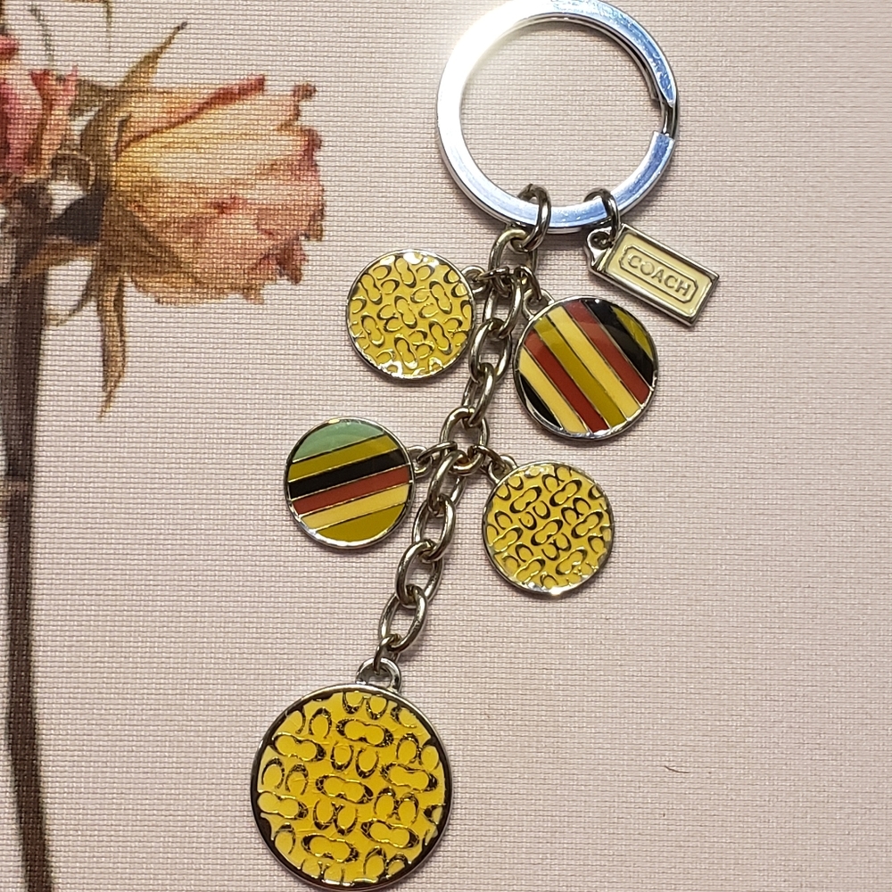 ❣️ NWOT ❣️ Coach Key Ring - Picture 2 of 3